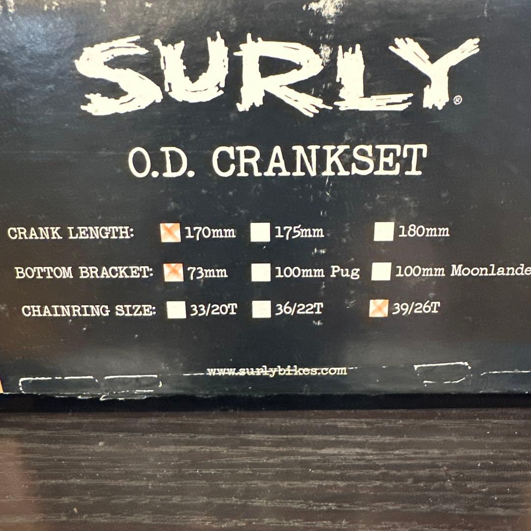 e*p様 サーリー　クランクセット　新品