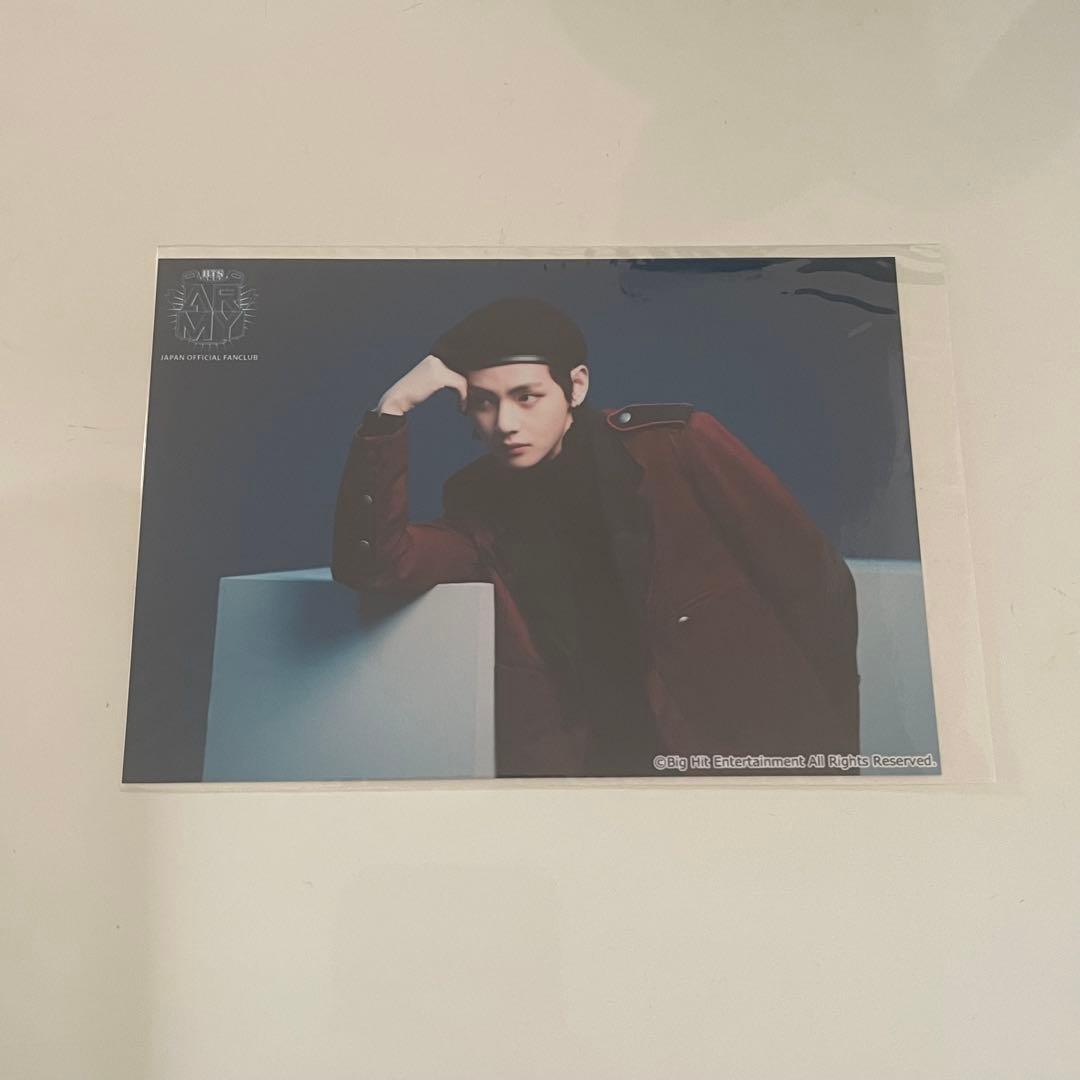 BTS FC継続特典 V テテ キムテヒョン 公式生写真