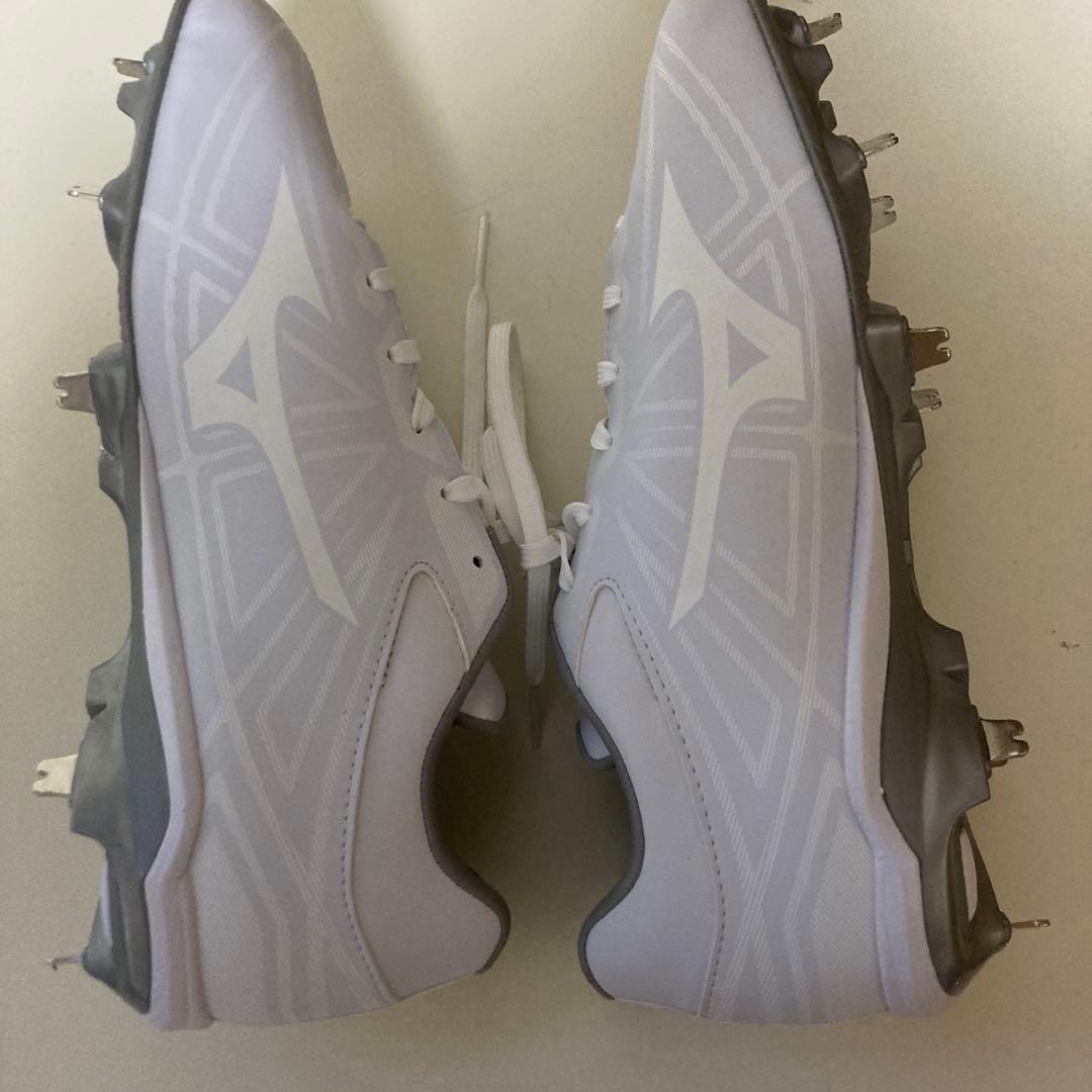 Mizuno ホワイト ローカット スパイク