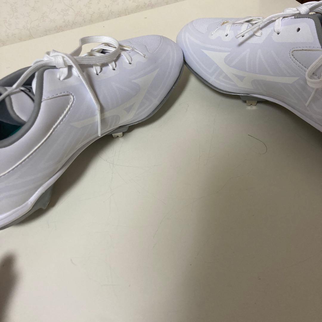 Mizuno ホワイト ローカット スパイク