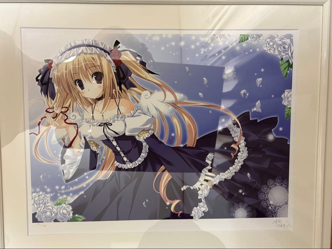 【梱枝りこ】　Sugar Pain アールビバン　版画