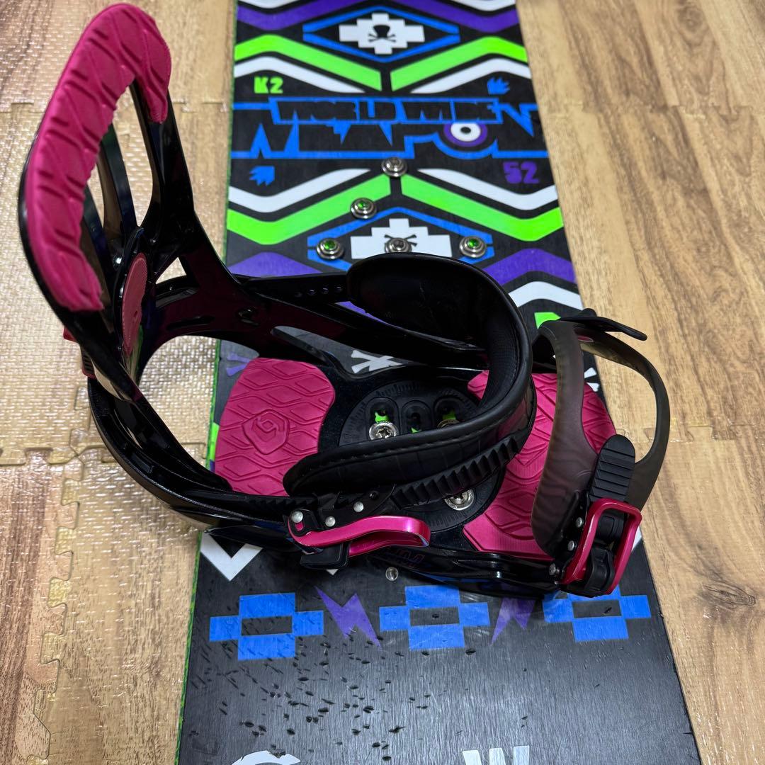 K2 WWW 152cm スノーボード SALOMON RHYTHM