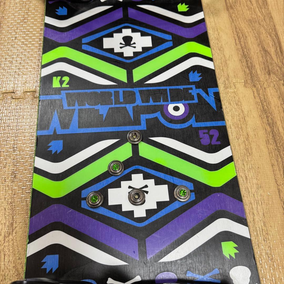 K2 WWW 152cm スノーボード SALOMON RHYTHM