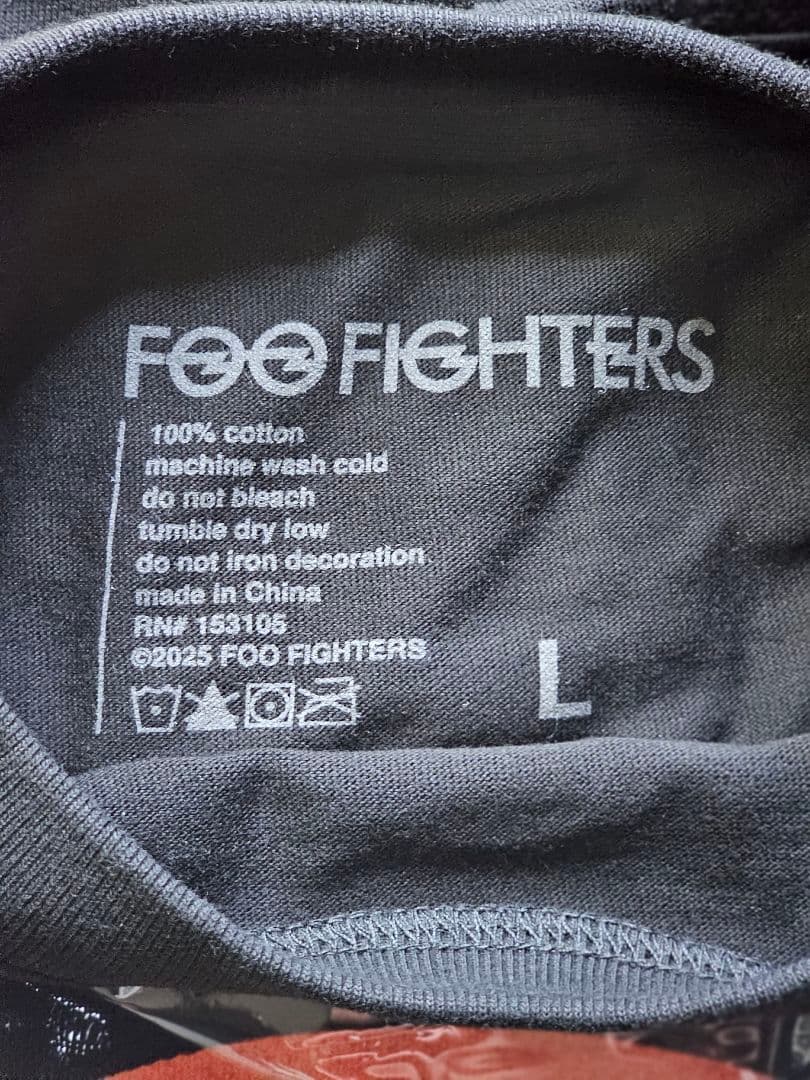 【セトリ付】Foo Fighters　MATCHBOX COBRA T/S