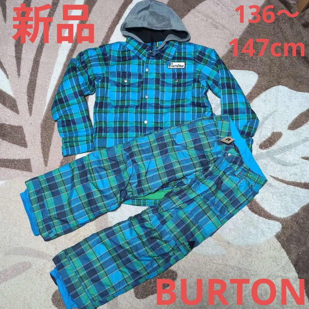 新品Burton 子ども用スノーボードウェア上下セット Mバートン