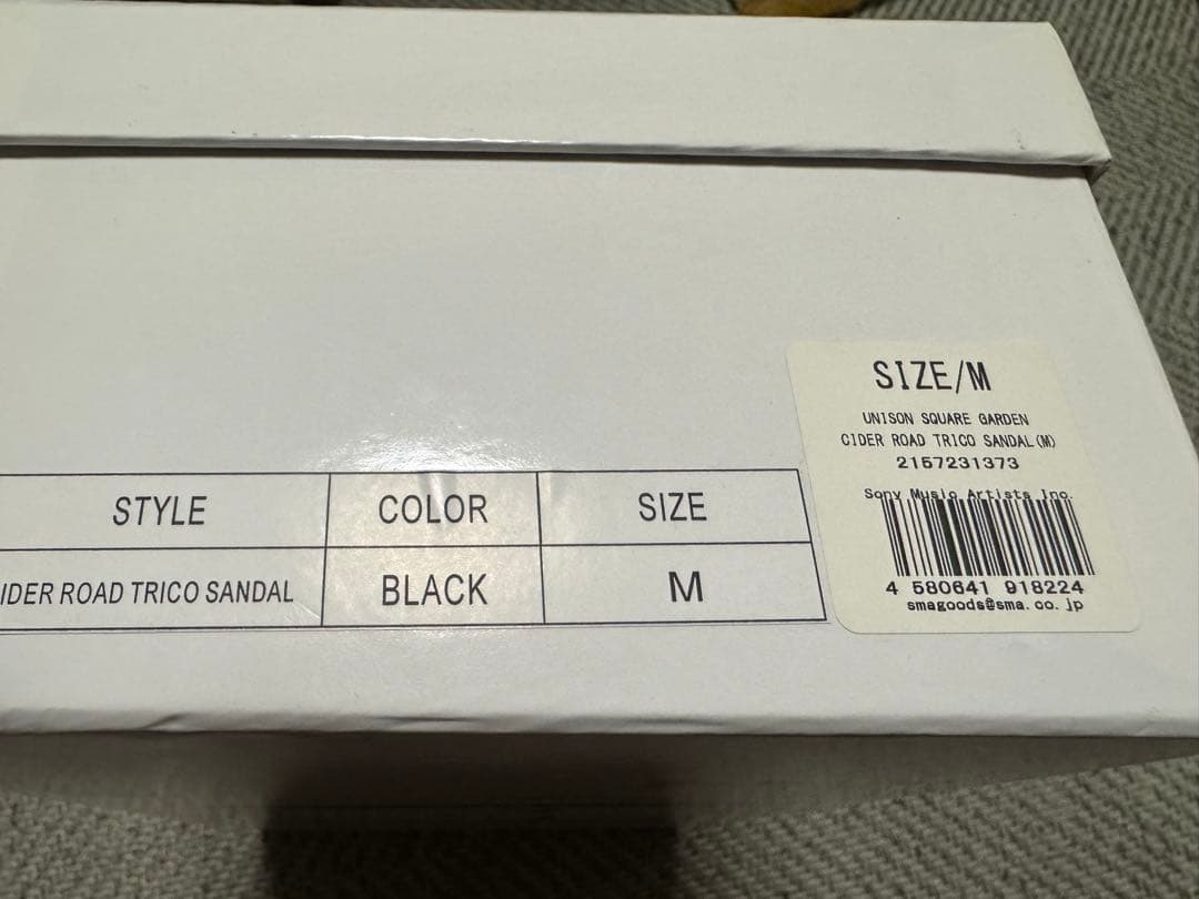 UNISON SQUARE GARDEN ユニゾン サンダル