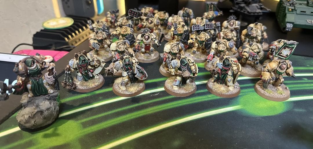 【塗装】ウォーハンマー 40k ダークエンジェル 大型アーミー（メタル希少など）