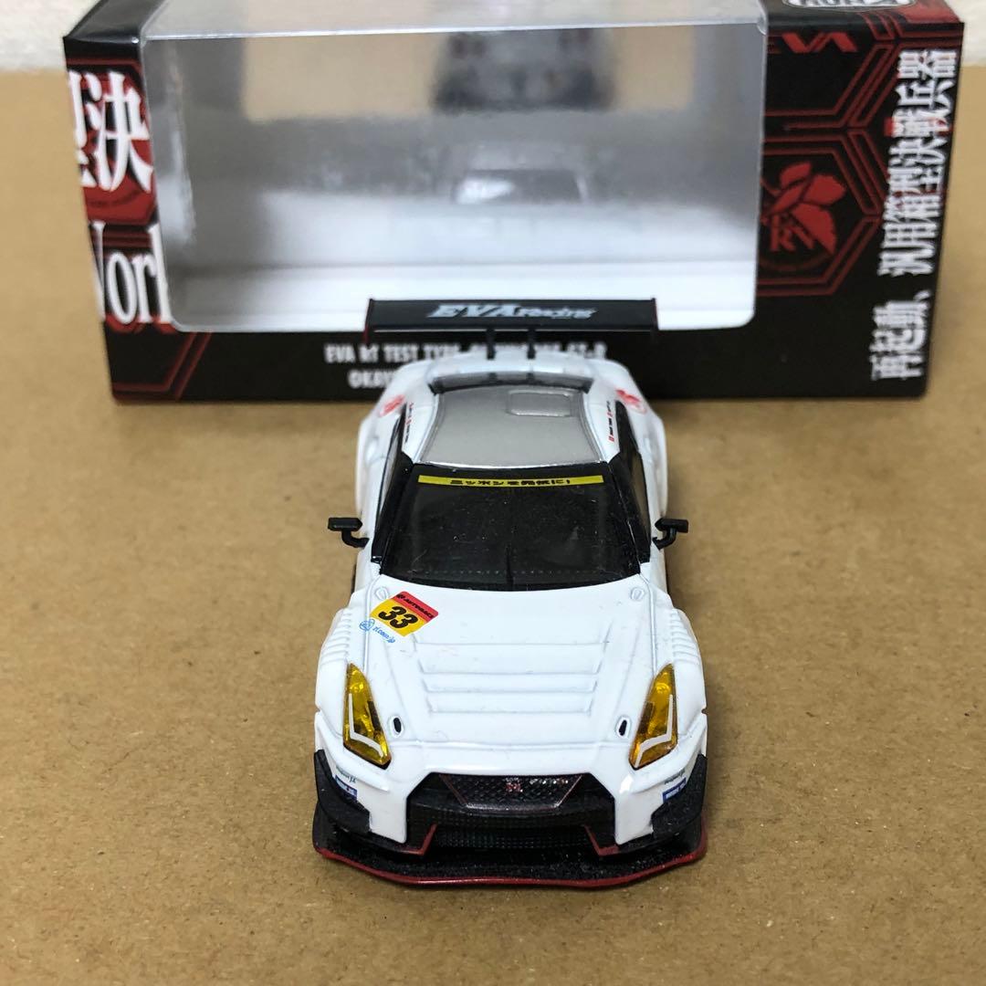 MINI GT　POP RACE　EVA RT　日産GT-R　岡山テストカー