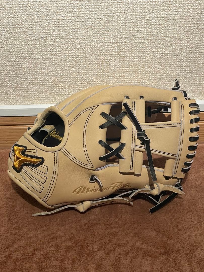 ミズノプロ 硬式 内野手 坂本モデル ブロンド 波賀ジャパン