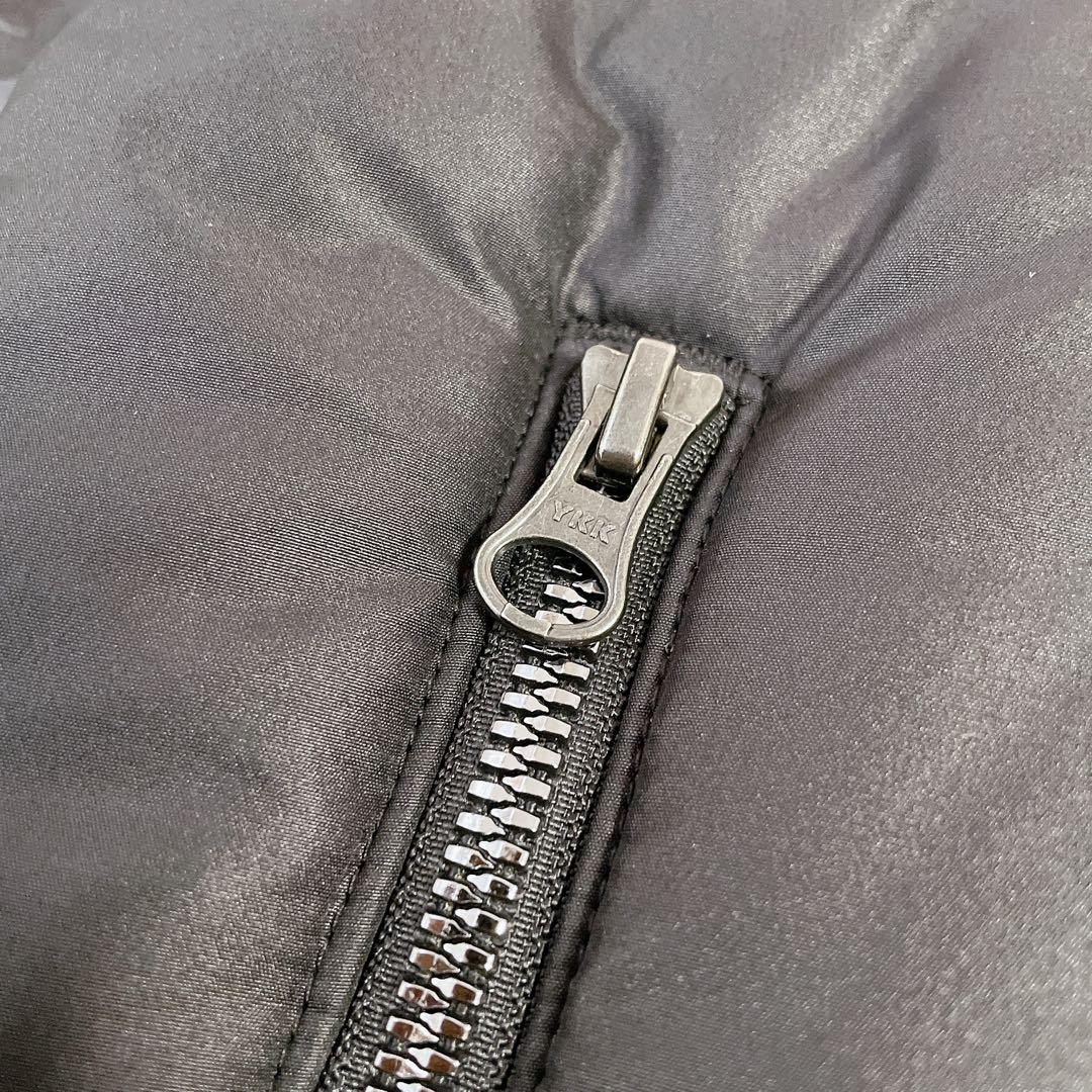 美品　アスレタ　中綿入ロングコート　ベンチコート　カモフラ柄　ロゴ入　Oサイズ