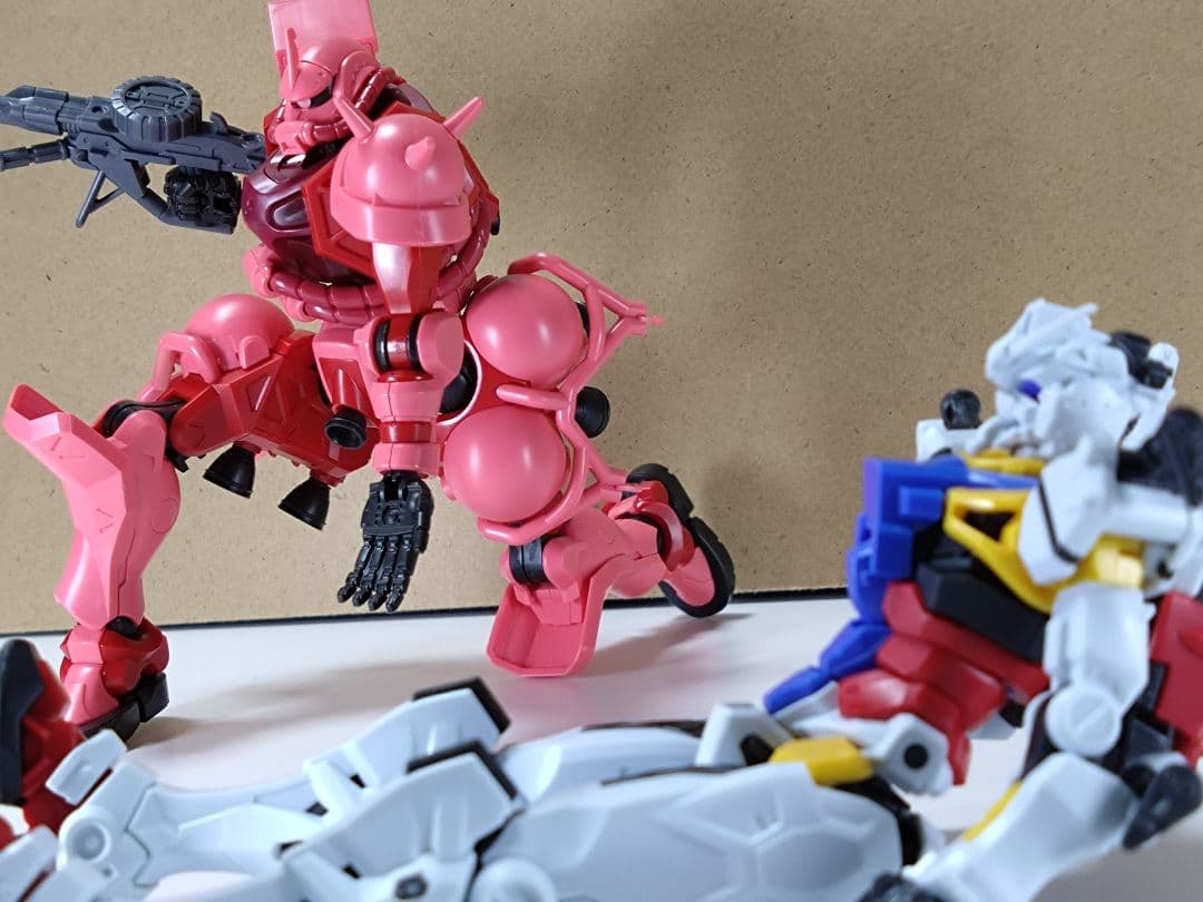 HG 1/144 白いガンダム　シャア専用ザク(GQ)　ザク(GQ)　3機セット