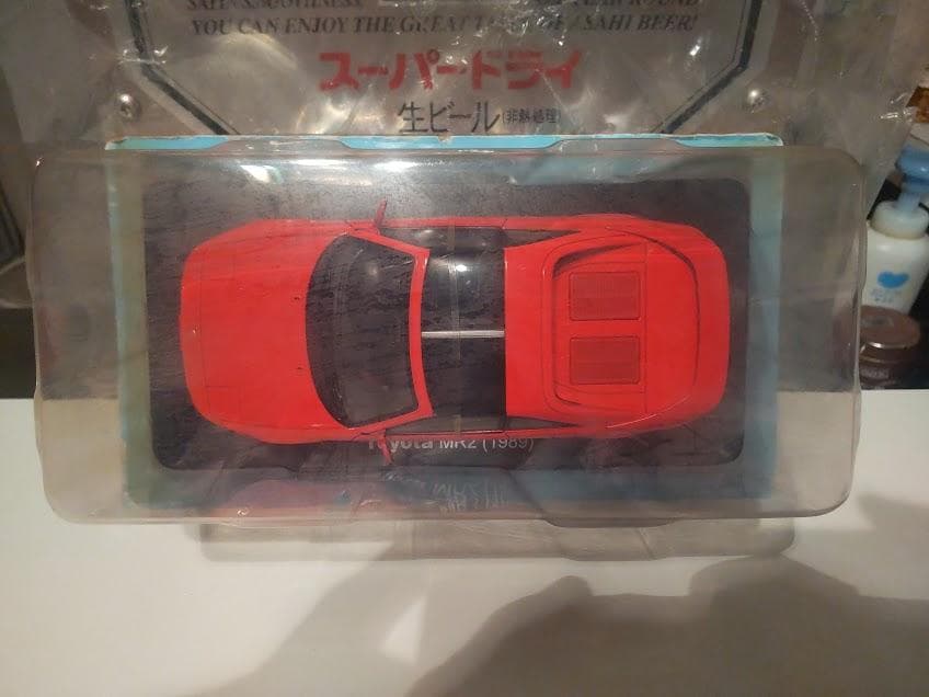 レトロ★1/24 国産名車コレクション 1989年 トヨタ MR2 ミニカー