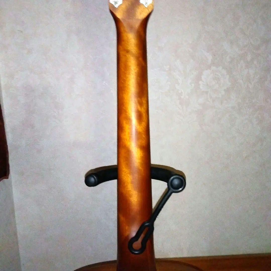 レア木目バリトラS.yairi上位ブランドコンパクトギター全長88cmケース付き