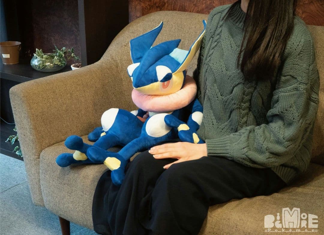 ポケモン★♥ゲッコウガ♥★Big More!★特大ぬいぐるみ・ルームキーホルダー