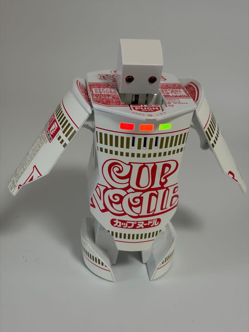 日清カップヌードル　ロボタイマー　花のワルツを踊るver