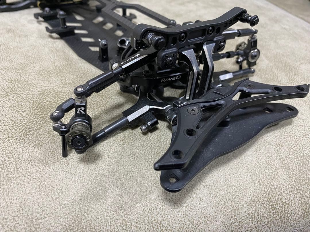 ヨコモ YD-2 カーボンシャーシ オプション多数 アンプ モーター ダンパー付