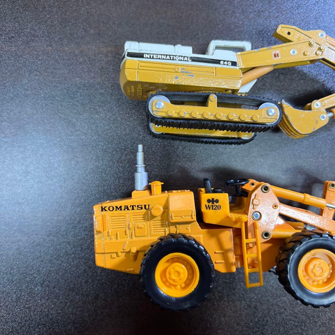 KOMATSU コマツ D455A ブルドーザー、W120 ホイールローダー 他