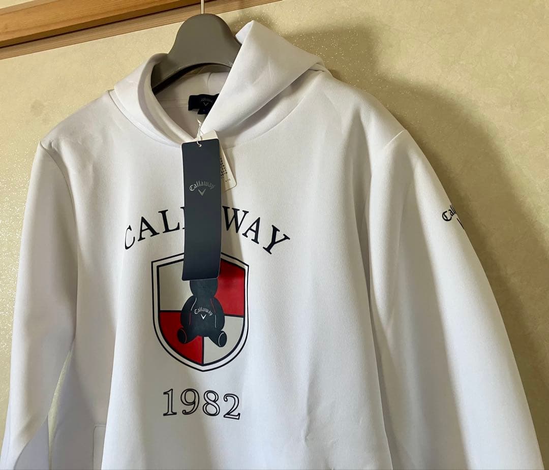 キャロウェイ ベア ダンボール フーディ、パーカー レディース 未使用タグ付 L