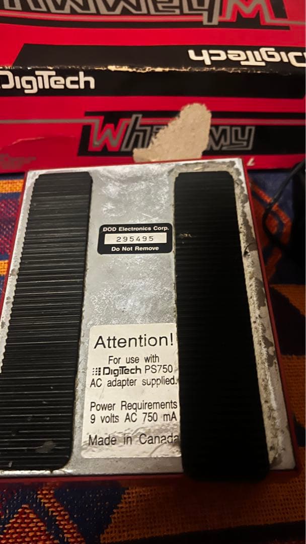 最初期DigiTech WHAMMY WH-1デジテック ワーミーペダル初期型