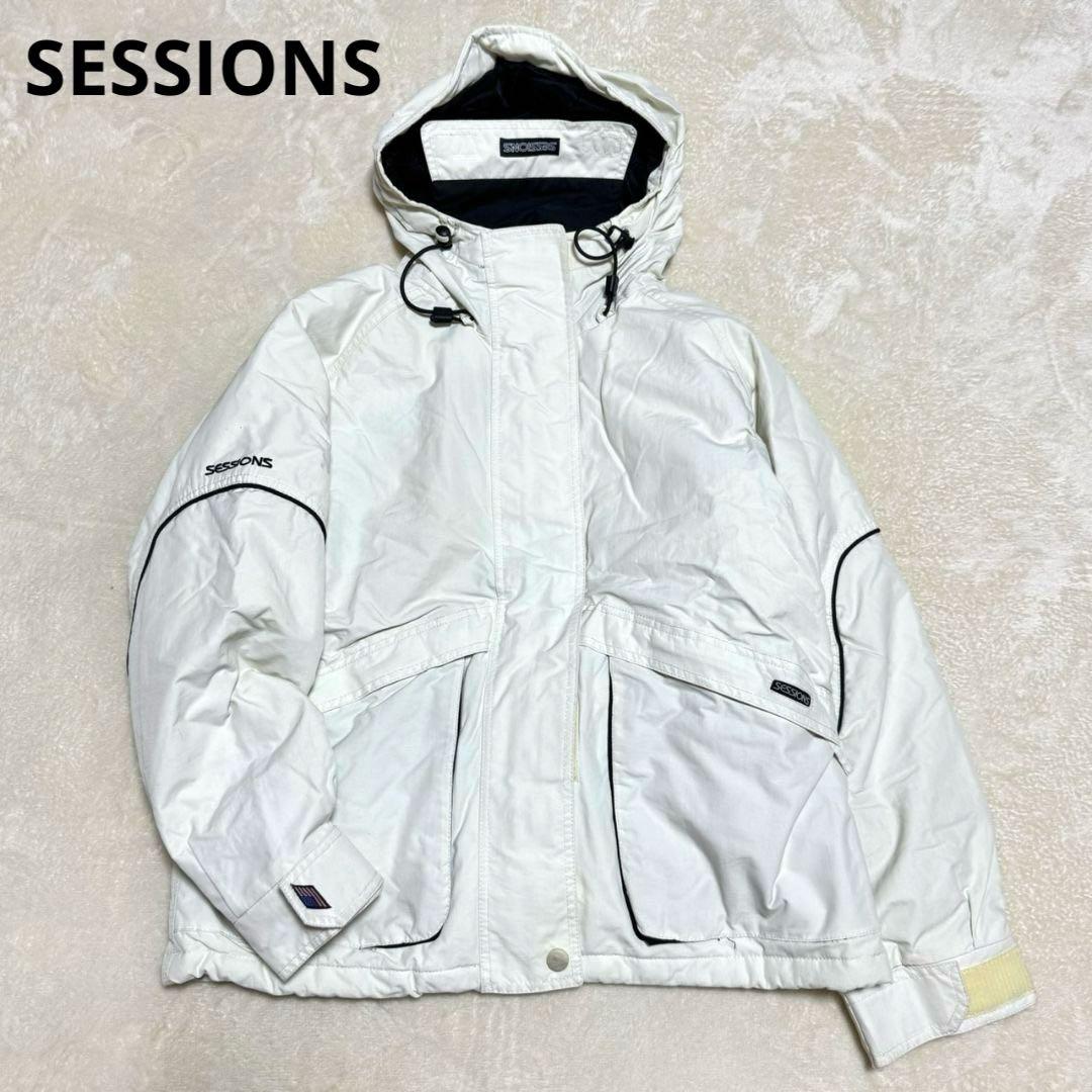 セッションズ スキーウェア ジャケット ボア フード