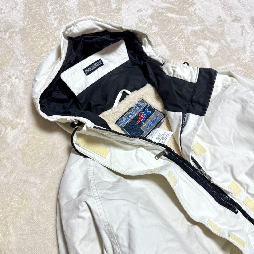 セッションズ スキーウェア ジャケット ボア フード