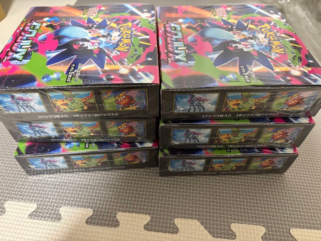 ポケモンカードインフェルノX 6BOXシュリンク付