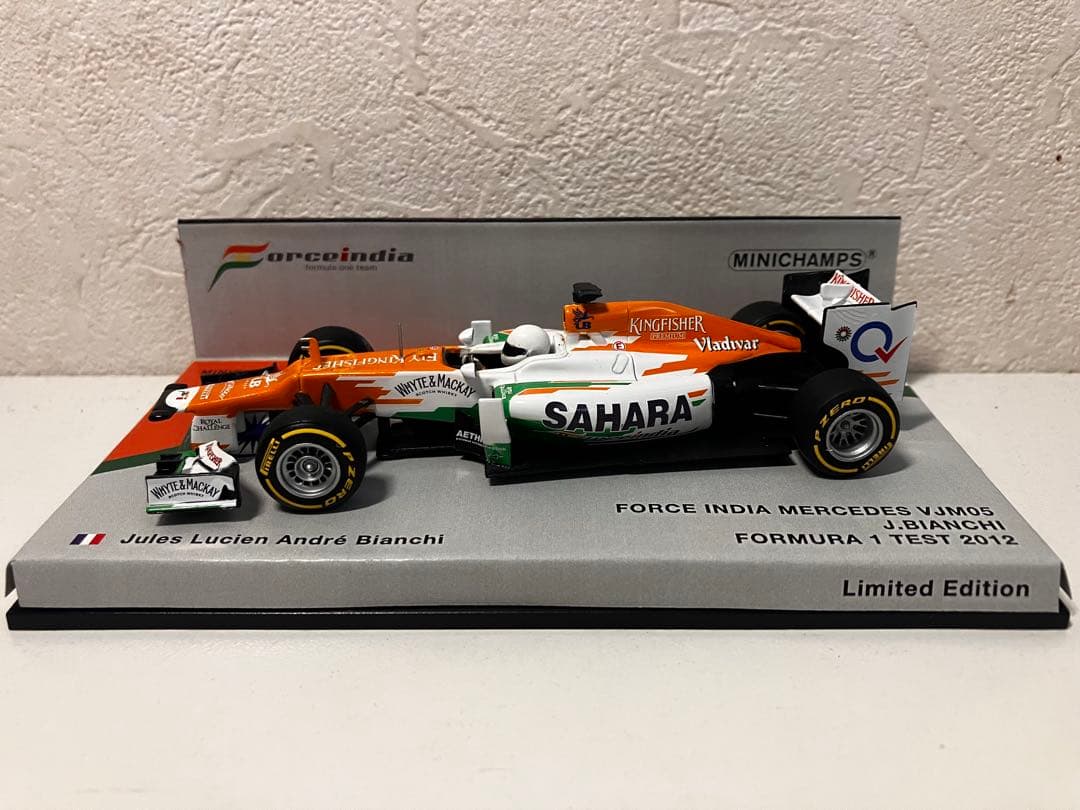 ミニチャンプス 1/43 フォースインディアVJM05 ビアンキ ジャンク品