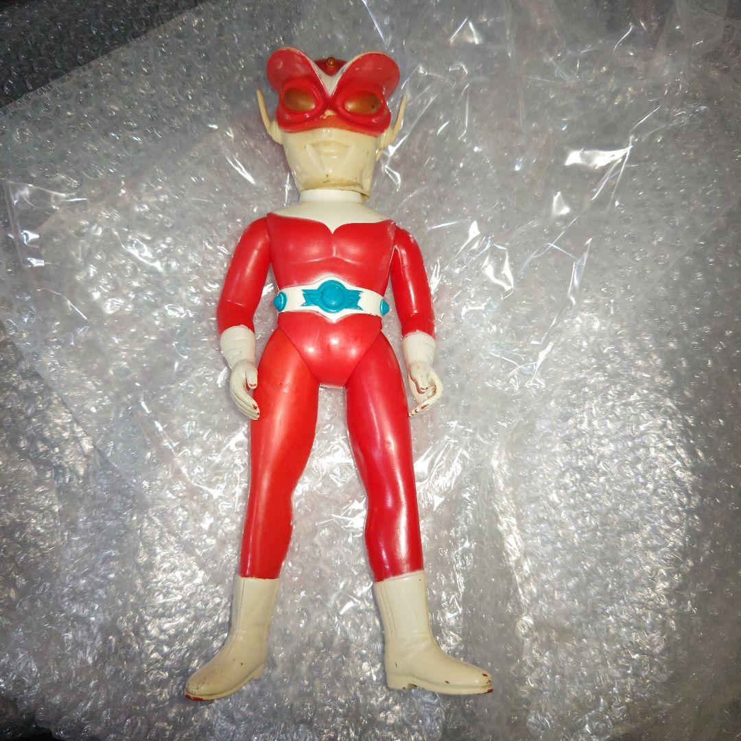 ブルマァク　レッドマン　面取れ　ソフビ　29cm　現状品