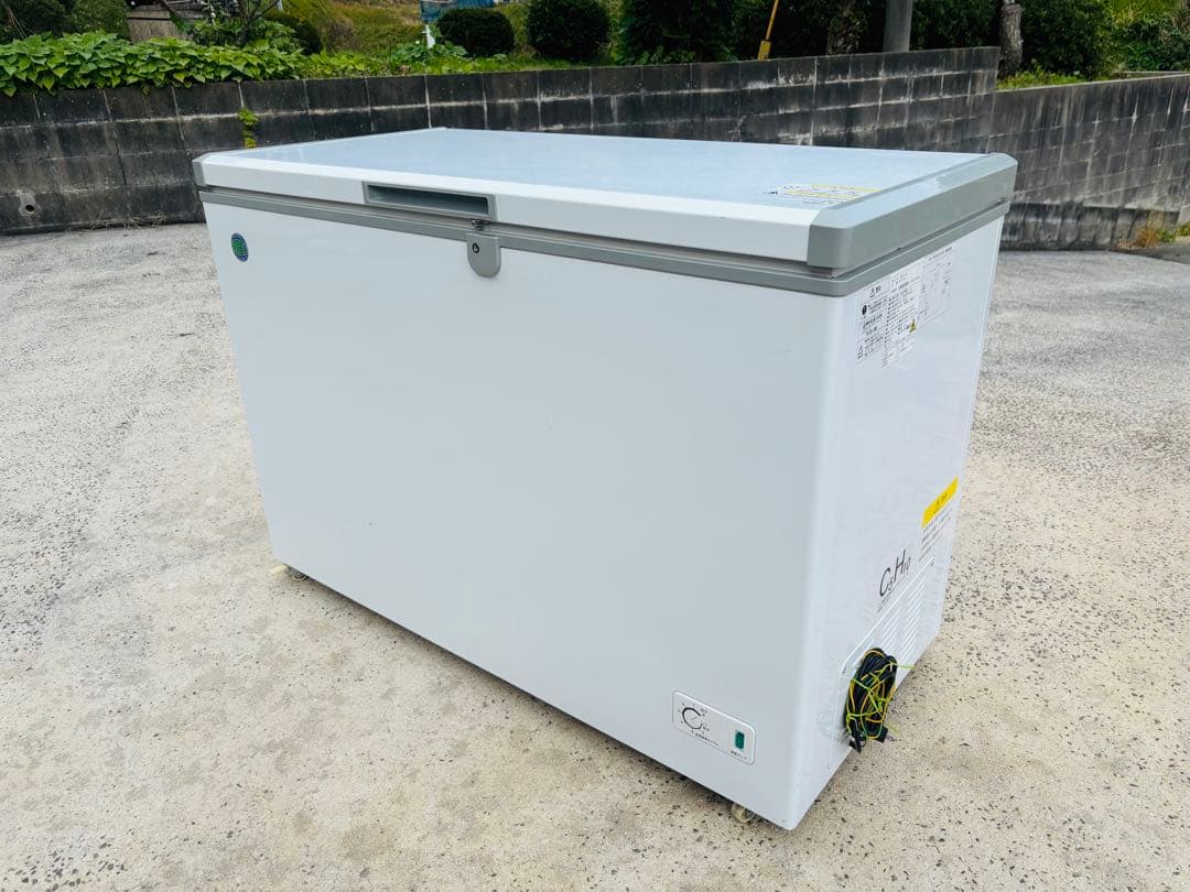 L90★JCM★2022年製 冷凍ストッカー 266L 業務用 中古品 上開き