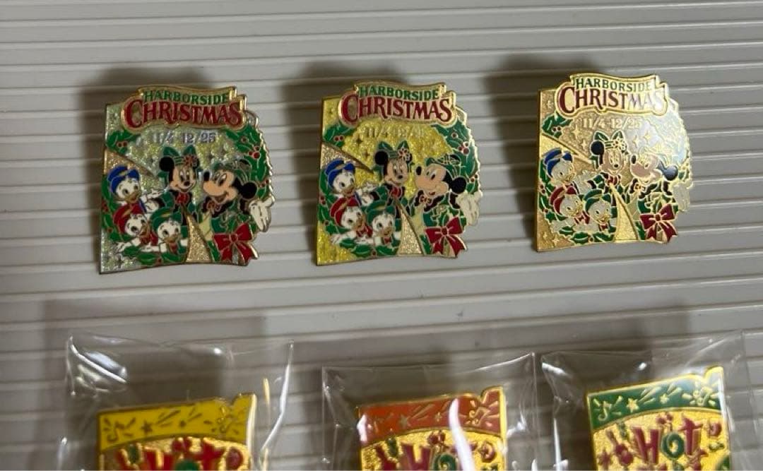 ディズニー、ミッキー、チップ、デール非売品ピーンズ