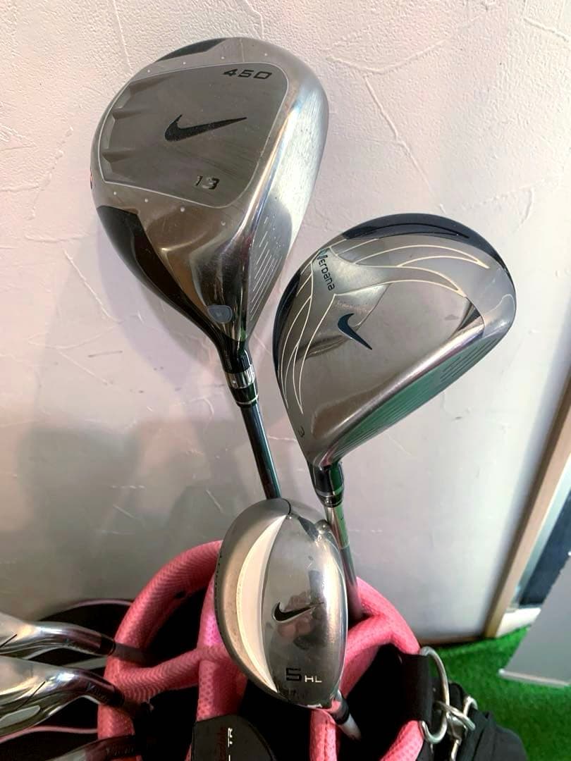 良品　ナイキ　NIKE レディースゴルフクラブセット　バダーナ　スリングショット