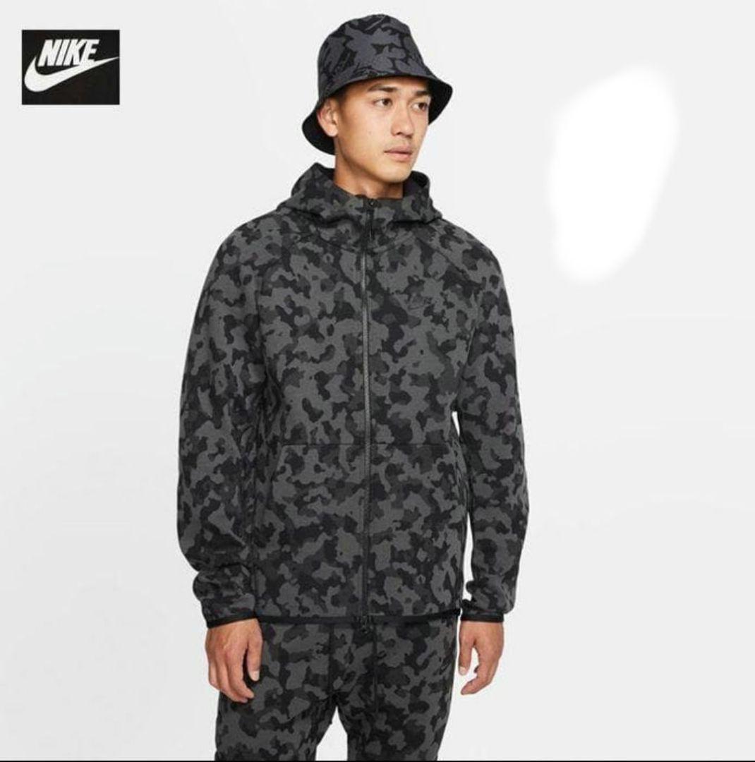 Nike テックフリース 迷彩柄 ジャージ上下セット　ほぼ新品