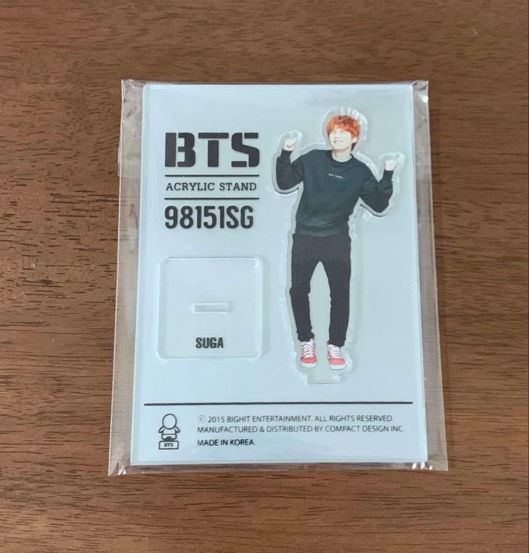 BTS ユンギ SUGA 公式 アクリルスタンド　アクスタ 6点 セット