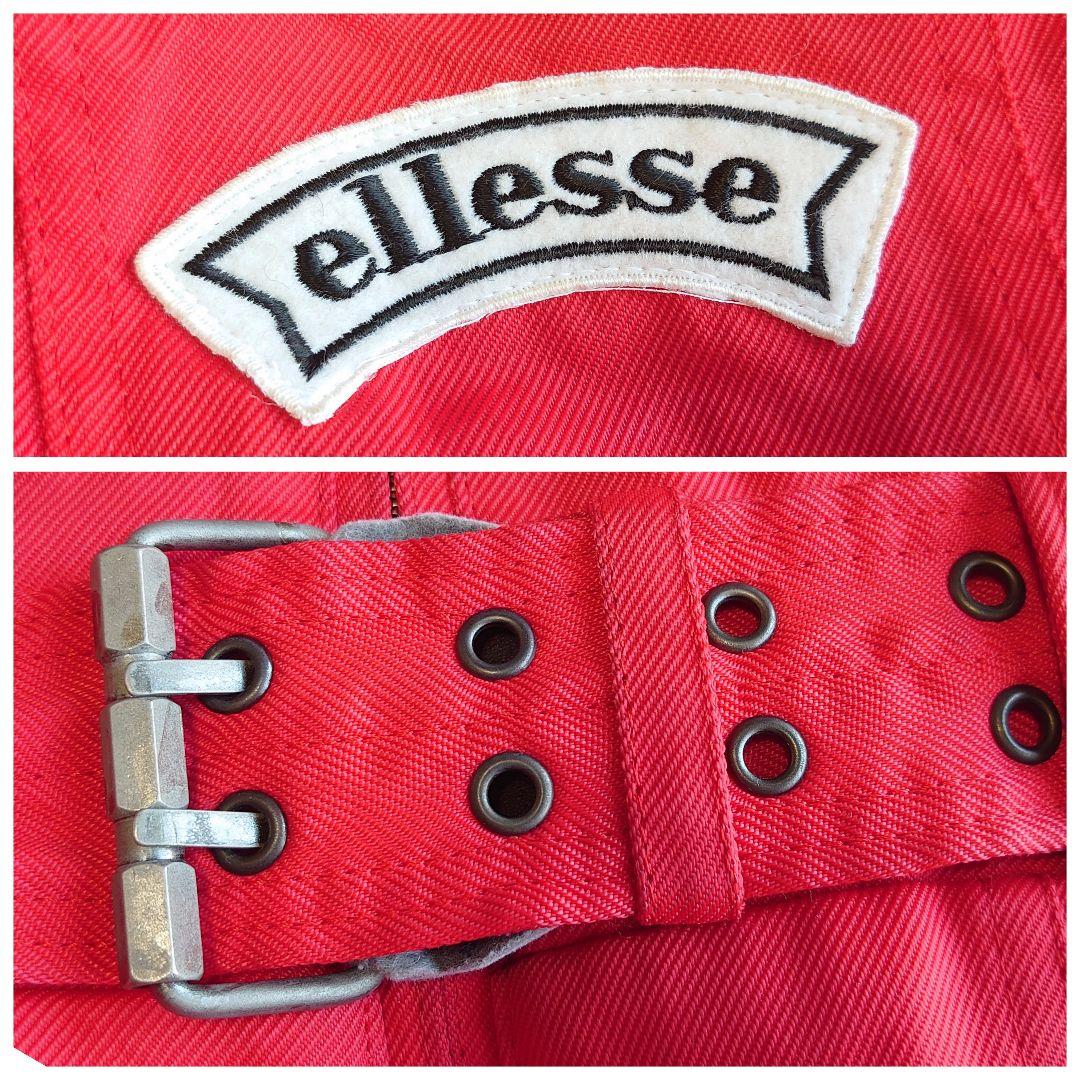 エレッセ スキー スノーボードウェア セットアップ ロゴ刺繍 レトロ M