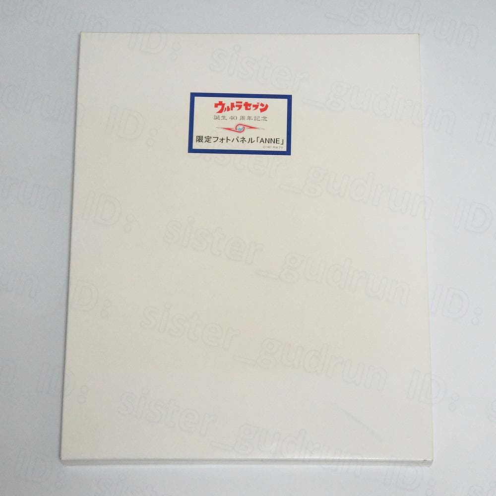 【中古】　限定フォトパネル　友里アンヌ　直筆サイン