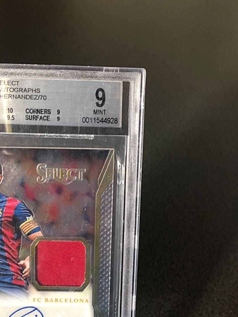 16-17 PANINI SELECT シャビ直筆サインジャージーカード