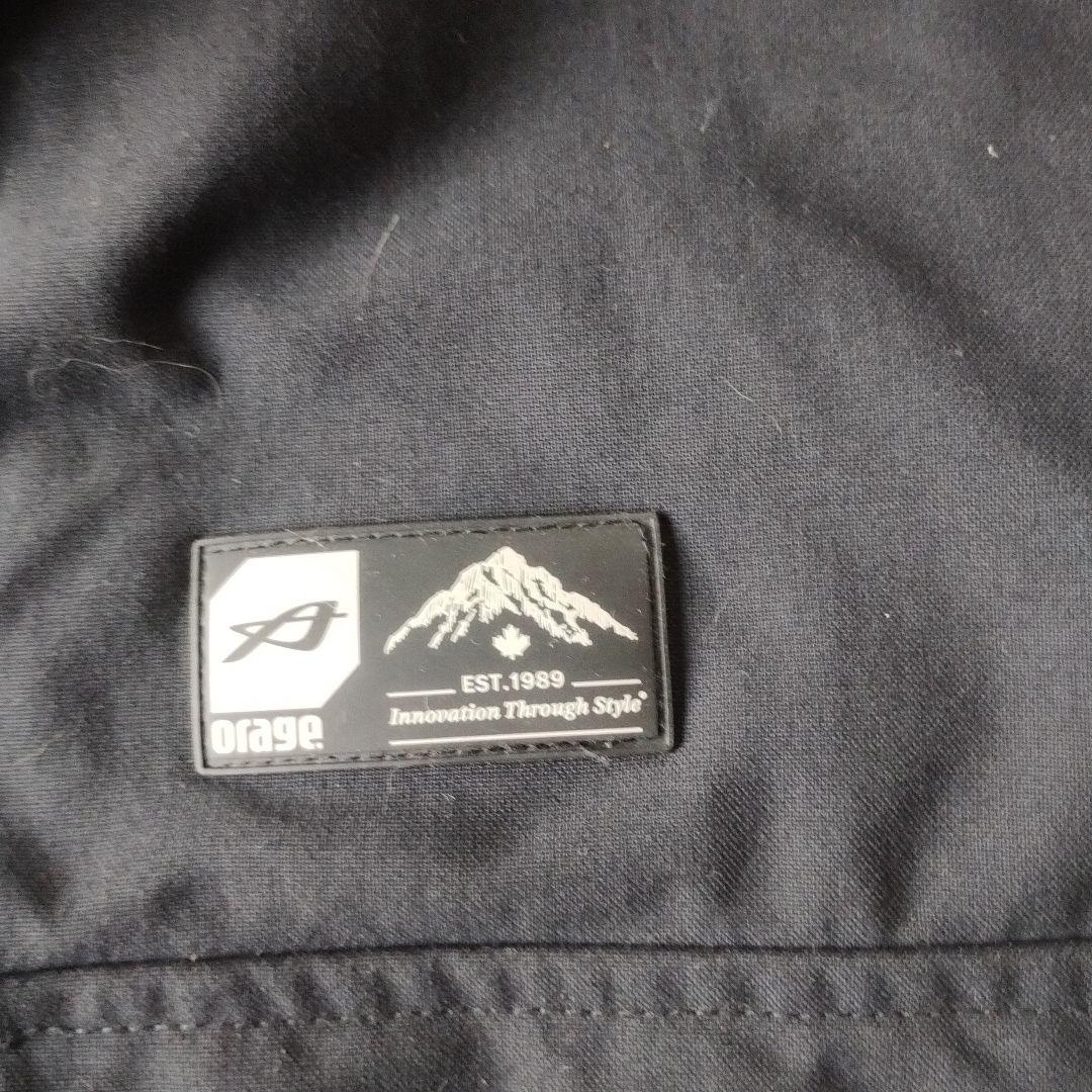期間限定価格　ORAGEスキースノボウェア上下　Lサイズ　ブラック