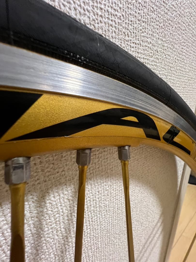 Campagnolo Shamal ゴールドクリンチャーホイール