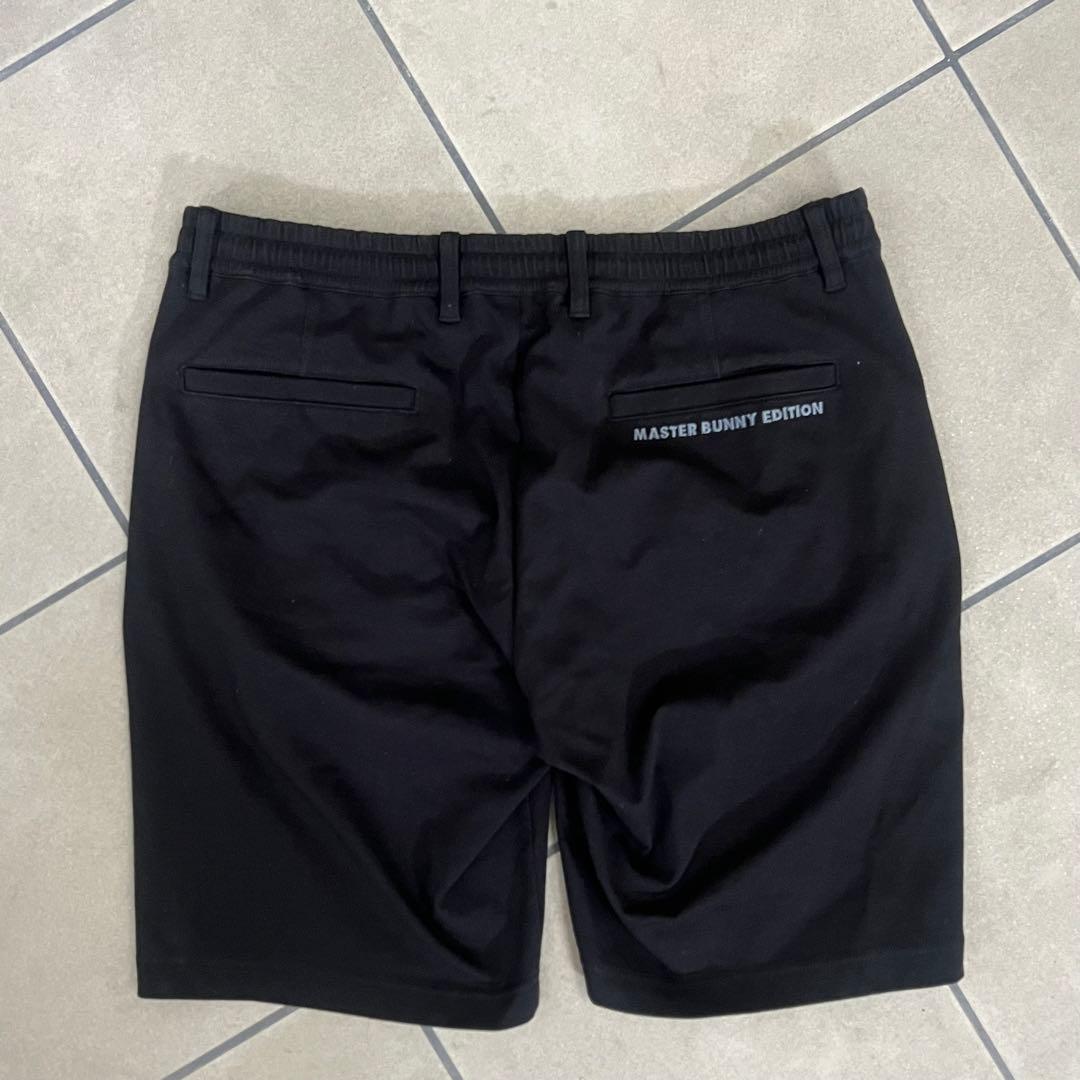 パーリーゲイツ　マスターバニー　スウェット　ハーフパンツ　メンズ　ゴルフ　黒　6