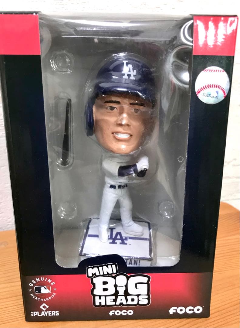 【MVP受賞記念 値下げ！】ドジャース 大谷翔平選手 ミニボブルヘッド