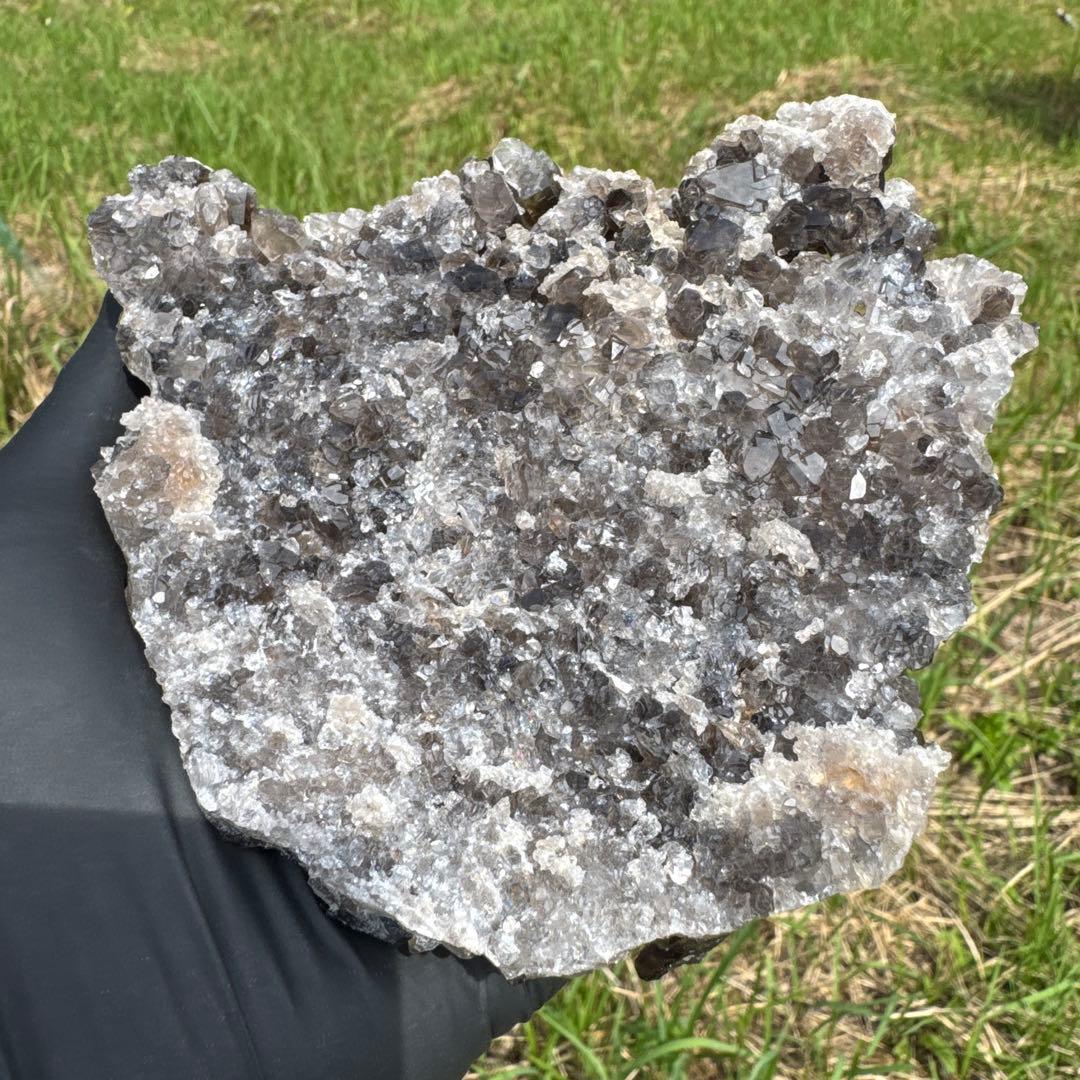 スモーキークォーツ クラスター アーカンソー州産