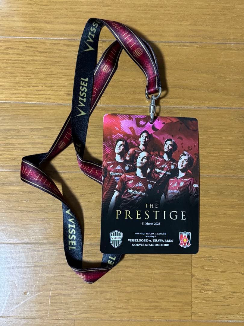 2023シーズン　イニエスタ　サイン入りユニフォーム