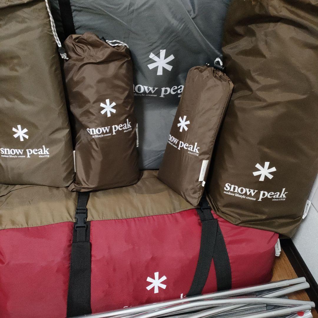 【廃盤品！！美品！】スノーピークテント　写真のもの全部セットです！