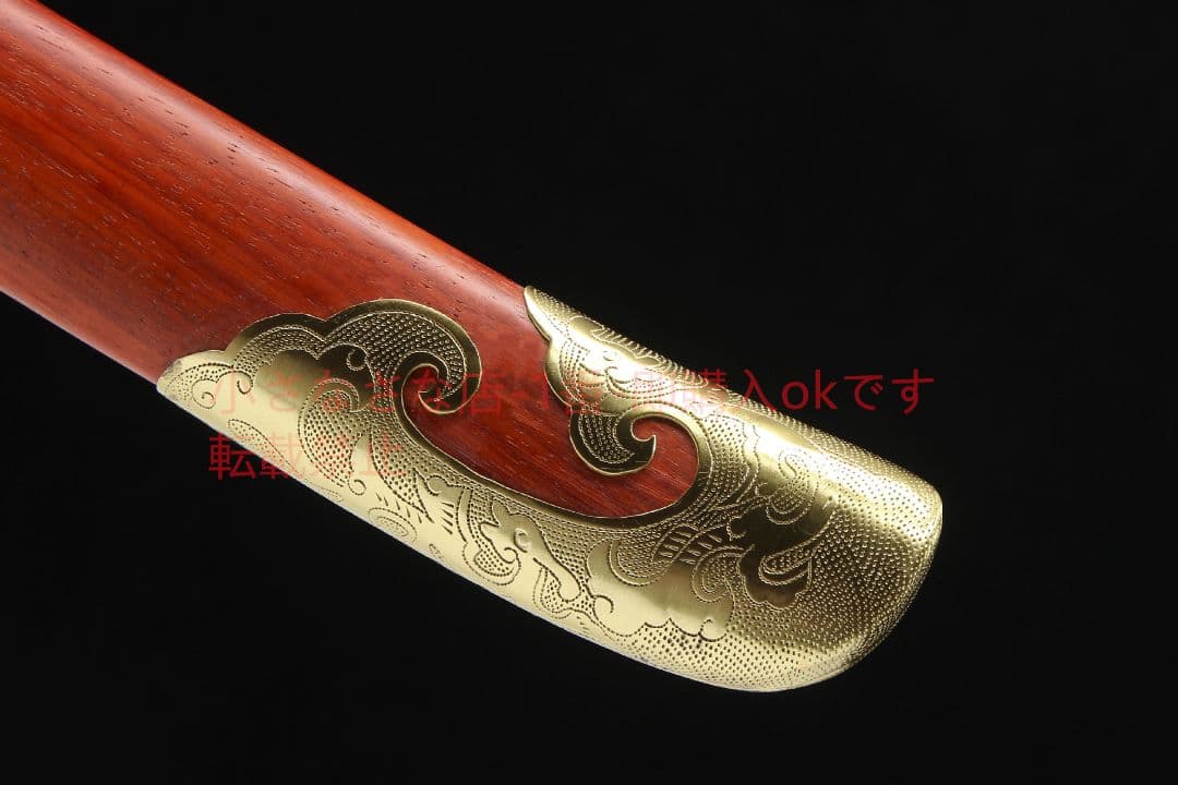 マホガニーナイフ上等マホガニー 古兵器 武具 刀装具 日本刀 模造刀 居合刀