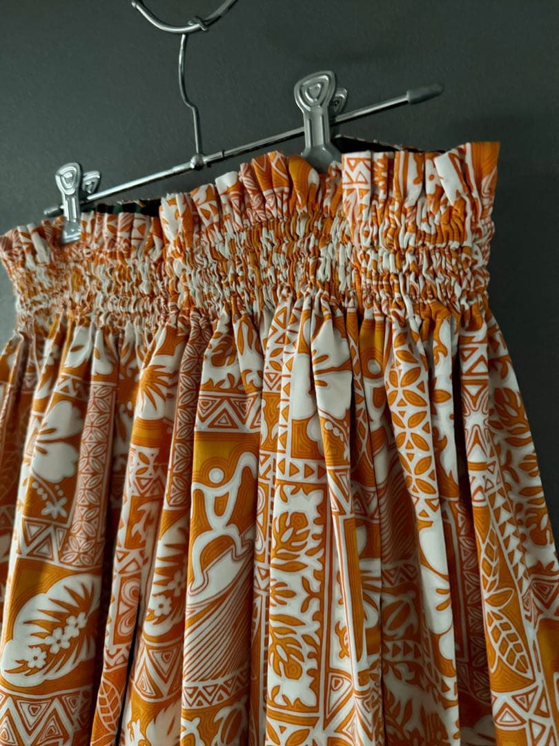 古着 ビンテージ ハワイアン ハンドメイド アロハ スカート 美品 希少