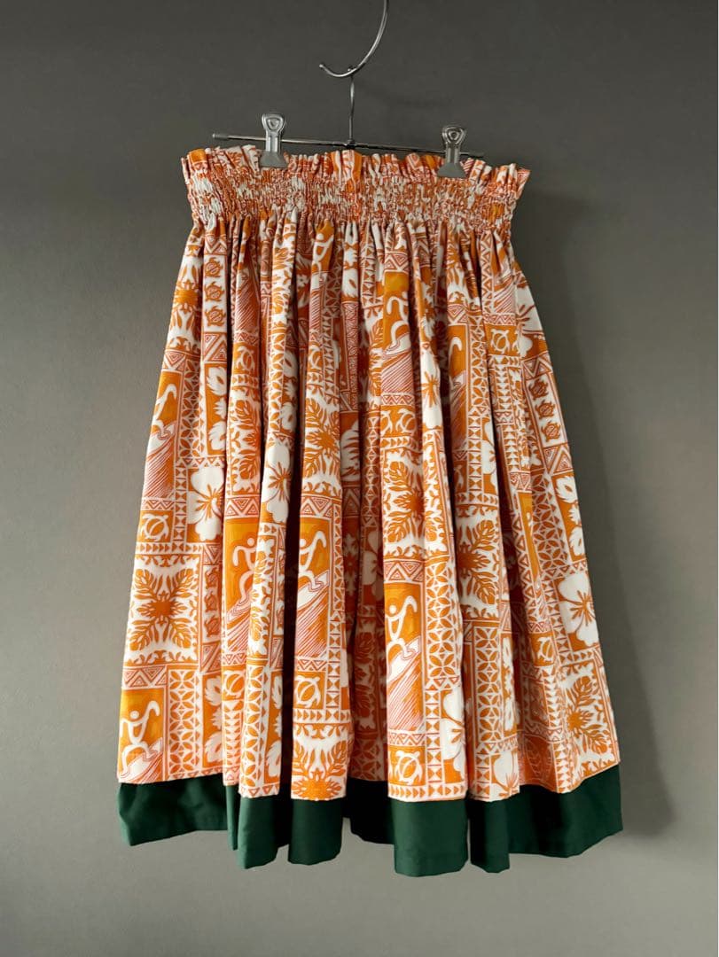 古着 ビンテージ ハワイアン ハンドメイド アロハ スカート 美品 希少