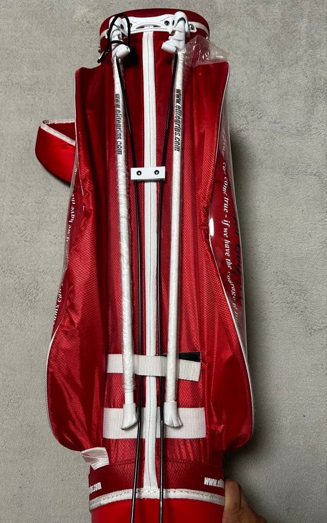 elite grips ゴルフバッグ 赤
