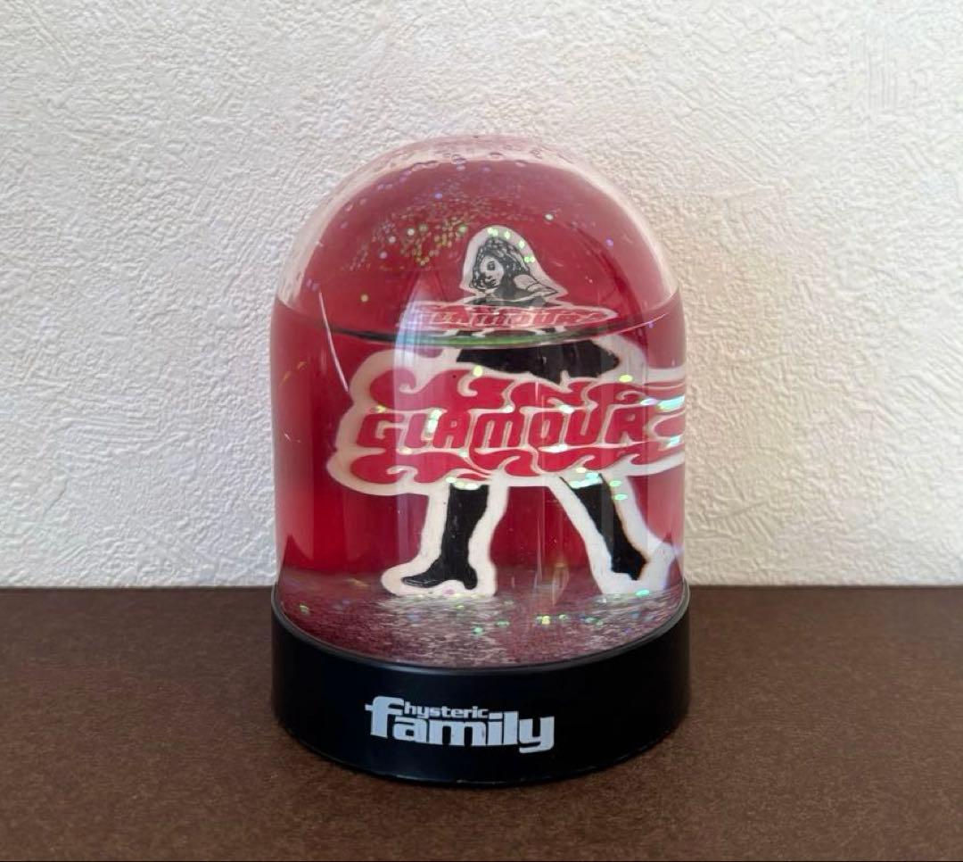 希少✩.*˚ヒステリックグラマー ファミリー キラキララメ入り スノードーム