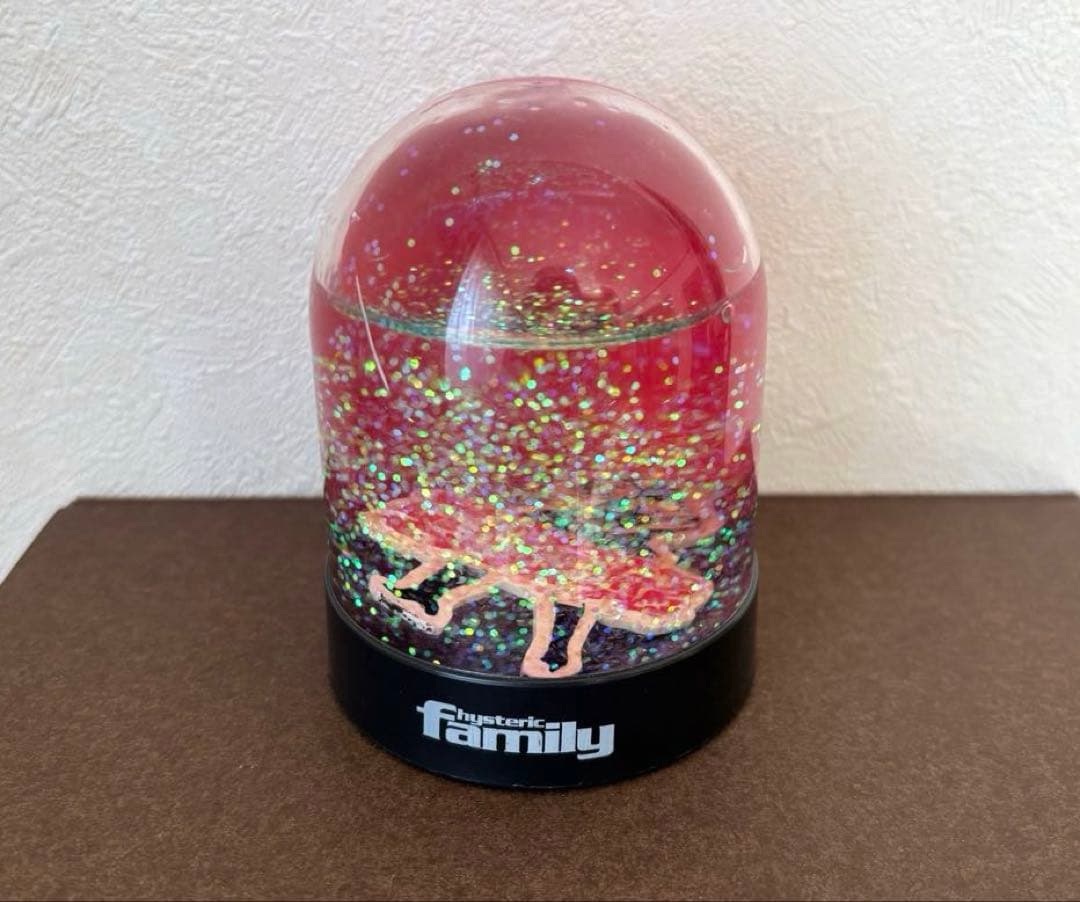 希少✩.*˚ヒステリックグラマー ファミリー キラキララメ入り スノードーム