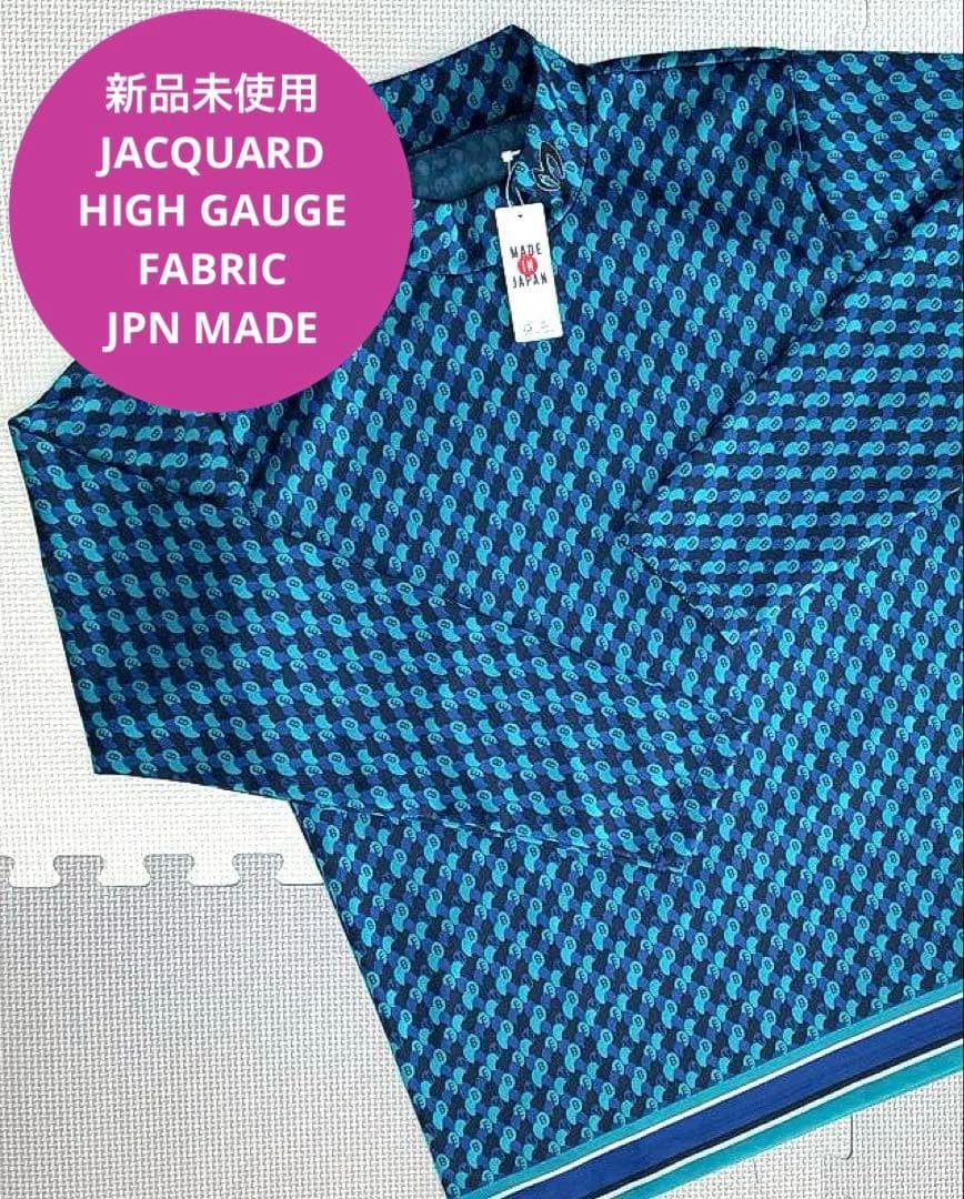 マスターバニーエディション パネルジャガードモックネック（NAV／4）